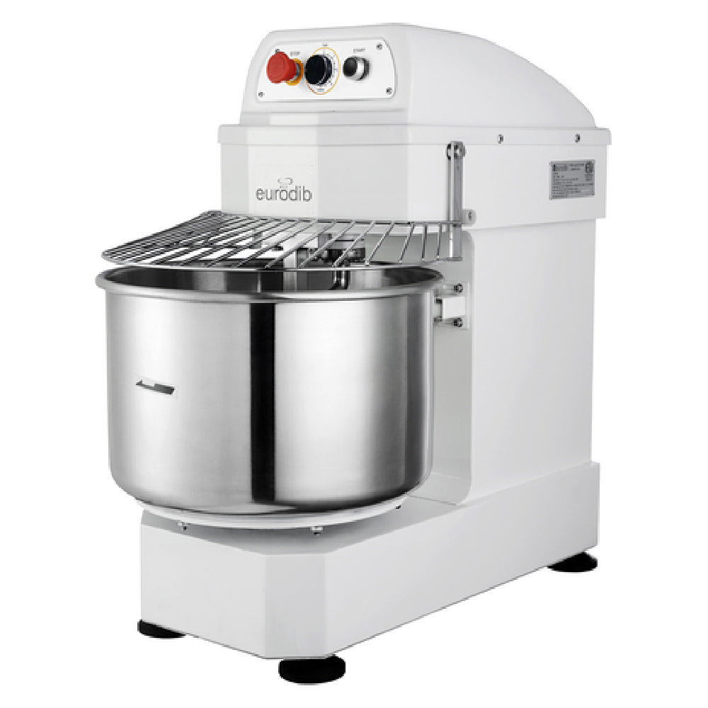 Eurodib LM30TETL Spiral Mixer 30 Qt. Capacity 26.5 Lb. Maximum Kneading Capacity