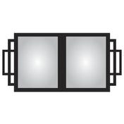Hubert 18155 - Menu Board, 2-pocket, Wall-mount