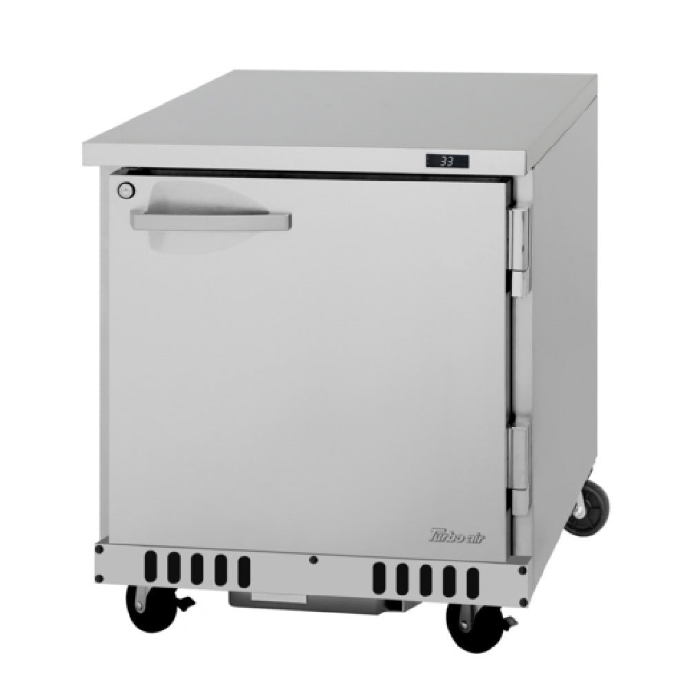 Turbo Air PUR-28-FB-N PRO Series Undercounter Refrigerator Front Breathing Airflow