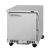Turbo Air PUR-28-FB-N PRO Series Undercounter Refrigerator Front Breathing Airflow