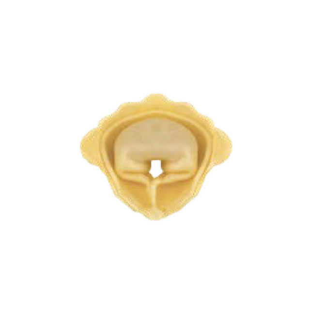 Arcobaleno Pasta Equipment MOLD-ACAP250-A1C Cappelletti Mold #A1C 3.5 Grams 2 Across
