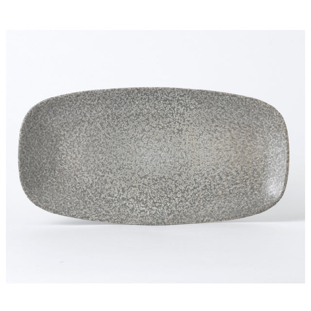 Arc Cardinal EO298 Dudson Evo Origins Grey Oblong Tray (L:11.75'' X W:6.0'') Vitrified Ceramic