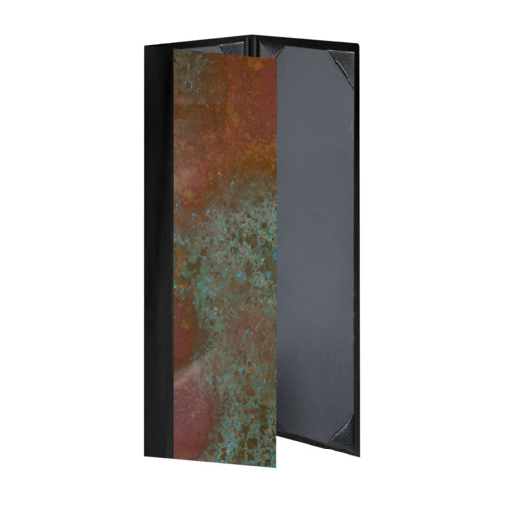 Risch PATINA-3V 4.25X14 Patina Hardback Authentic Copper Menu Cover (specify Color)