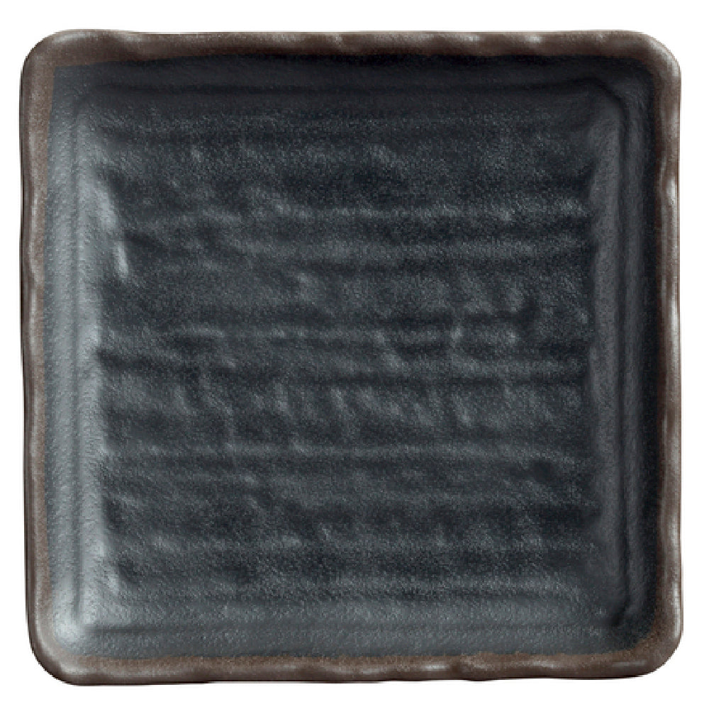Steelite 7199TM017 Square Plate 7.0" X 7.0" X 1.25" Greystone