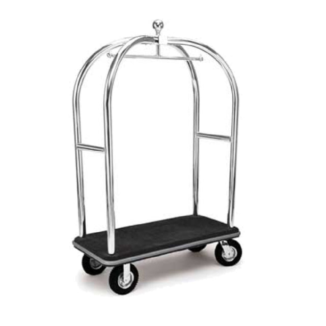 Forbes Industries 2537-SS Birdcage® Luggage Cart Longer & Lower Style 2" Diameter Tubular Superstructure