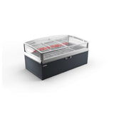 AHT Cooling Systems USA 433980 MONTREAL SLIM PUSH 210 BLACK AHT Montreal Multi-Temp Merchandiser