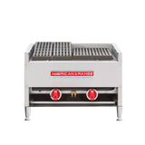 American Range AECB-48_LP Lava-Rock Broiler Gas Countertop