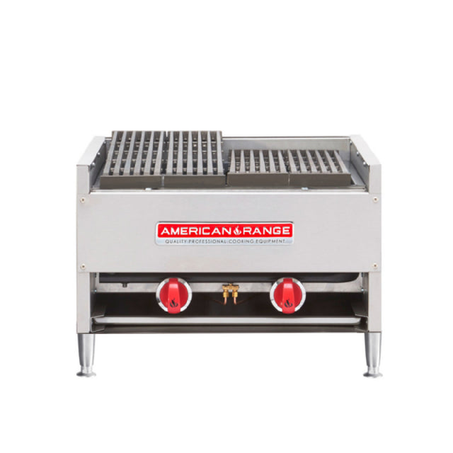American Range AECB-48_LP Lava-Rock Broiler Gas Countertop
