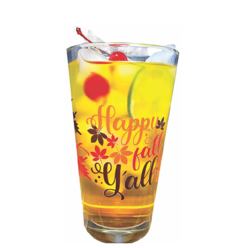 Buccaneer Container Corp 5139-FALL (Buccaneer) Fall: Mixing Glass 16 Oz. Stackable