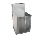 BK Resources UBC-DW-21-F18 Top Shelf Underbar Cabinet Flat Top Die Wall