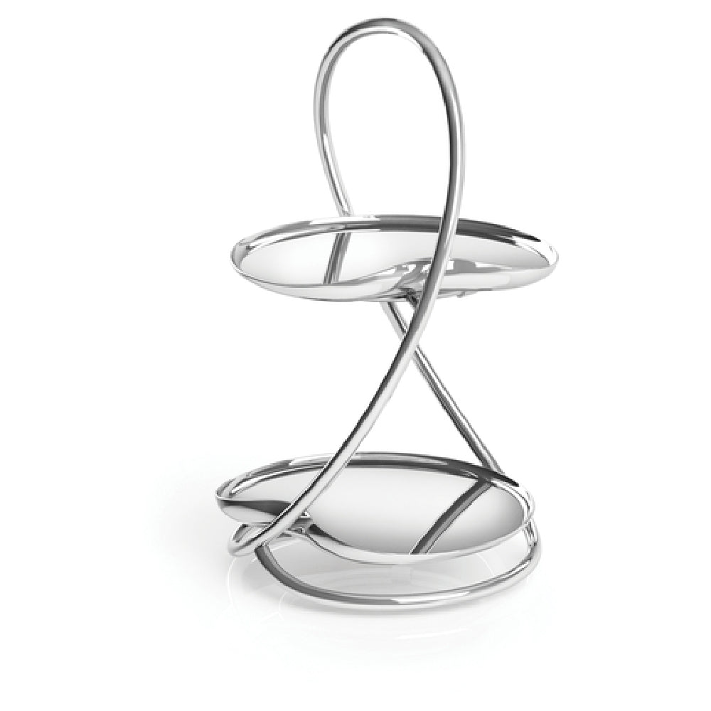 Steelite 5977RW106 Two Tier Stand 5.0" X 5.0" X 8.5" Drift