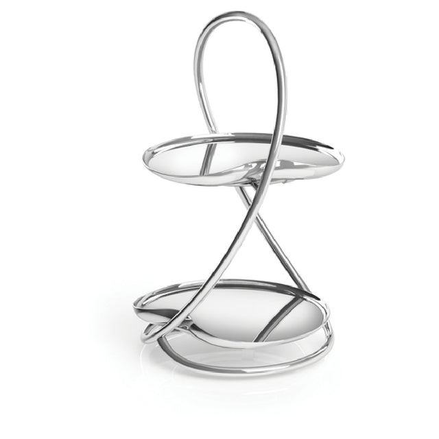 Steelite 5977RW106 Two Tier Stand 5.0" X 5.0" X 8.5" Drift