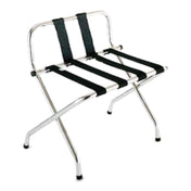 Central Specialties 1055B-C-SV Luggage Rack 24-1/4"W X 16"D X 26-1/2'H High Back With Webbing