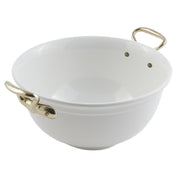 Bon Chef 9070HRTAN Tulip Bowl With Round Handles 4 Qt.