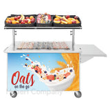 Hubert 59131 - Magnetic Sign, "oats On The Go", 49"L X 26"H