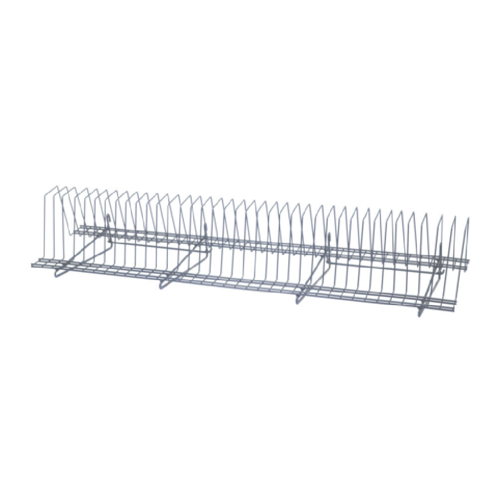 Quantum SG-TDR461410GY Store Grid Tray Drying Rack 46-1/2"W X 14"D X 11-1/4"H