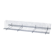 Quantum SG-TDR461410GY Store Grid Tray Drying Rack 46-1/2"W X 14"D X 11-1/4"H