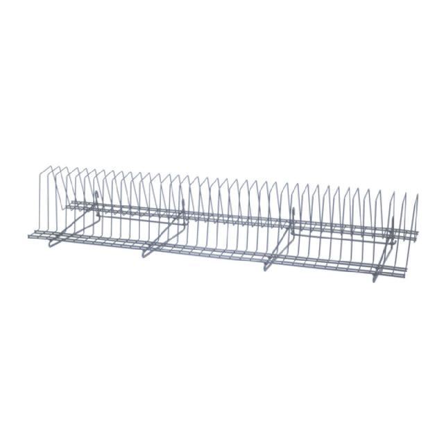Quantum SG-TDR461410GY Store Grid Tray Drying Rack 46-1/2"W X 14"D X 11-1/4"H