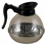 Adcraft CDP-BK Decanter Coffee Black 64 Plastic W/stainless Bott