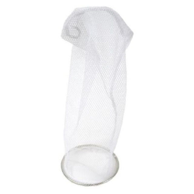 AllPoints 952813 3" Fine Mesh Drain Sock Strainer White