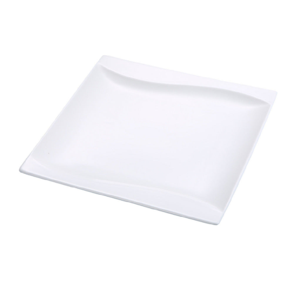 Yanco SW-107 Sea Wave Plate 7"L X 7"W Square