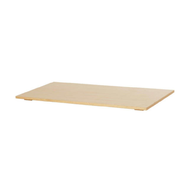 Cal Mil 22348-42S-71 Bottom Shelf 42"W X 24"D X 1"H Blonde