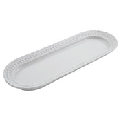 Bon Chef 2311 Trellis Fish Platter 8-1/2" X 22-5/8" Aluminum With Pewter-Glo Finish