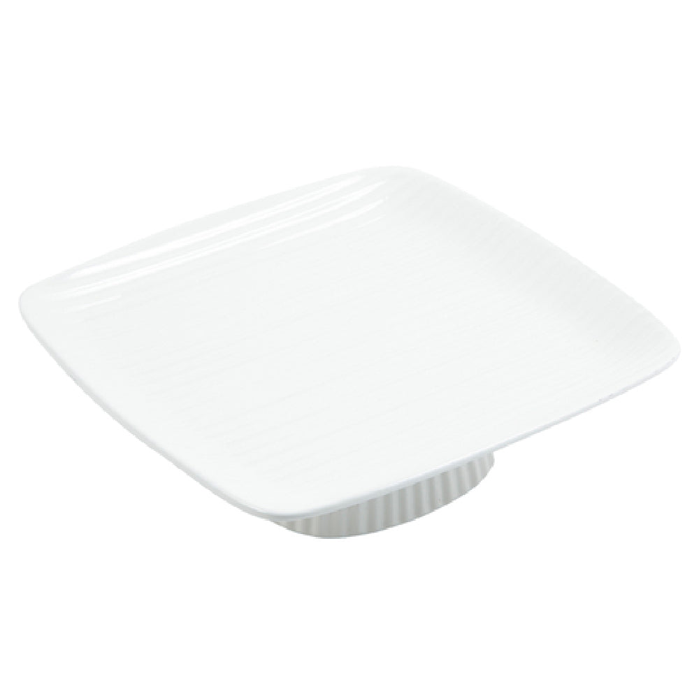 Bon Chef 99199911DUSTYR Platter 12-1/2" X 12-1/2" X 3" H Ribbed