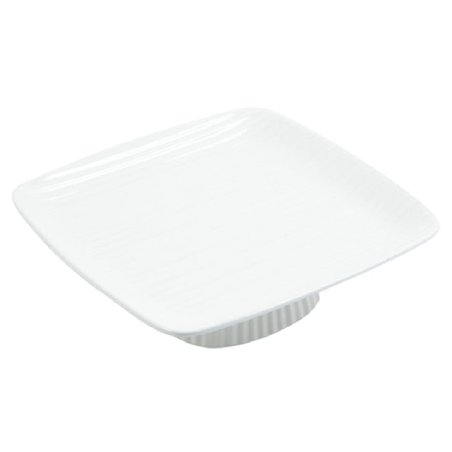 Bon Chef 99199911DUSTYR Platter 12-1/2" X 12-1/2" X 3" H Ribbed