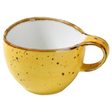 Yanco LY-001YL Lyon Coffee/Tea Cup 7 Oz. 4" Dia. X 2-5/8"H