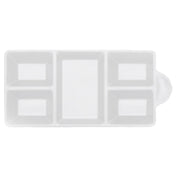 Elite Global Solutions JWT6C-W Tray 8-3/4"L X 4-3/8"W X 1"H Rectangular