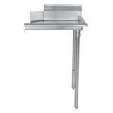 Empura ECDT24R - Clean Dishtable, 24"W X 30"D X 41.5"H, Straight Design