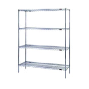 Eagle S4-74-1836Z-X Starter Shelving Unit 4-tier 36"W X 18"D X 74"H