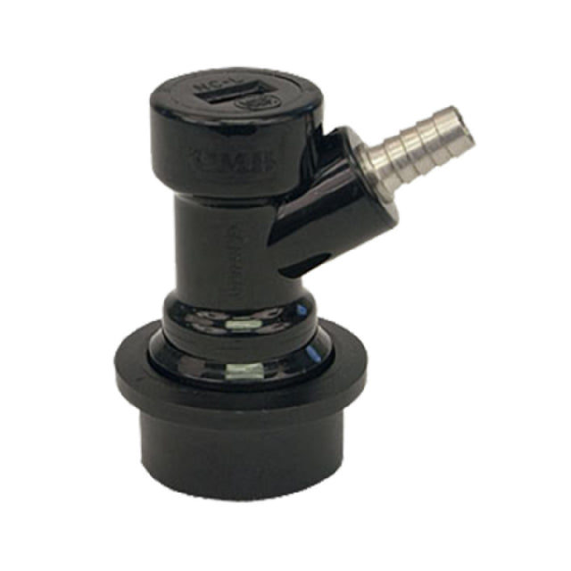 Micro Matic HBF100L Liquid-Out Quick Disconnect Fitting Ball Lock Connection 3/16" O.D. Barb