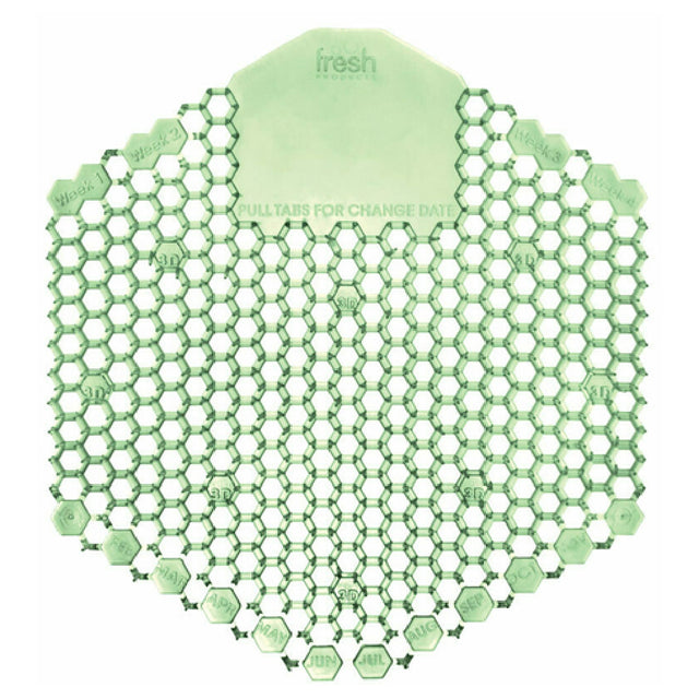 Royal URN SCRN 3WDS MELON - Wave 3D Urinal Screen, Cucumber Melon, Splash Proof