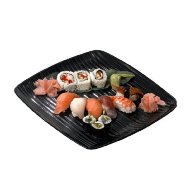 Bon Chef 9919TANGREVISION Platter 12-1/2" X 12-1/2" Ribbed