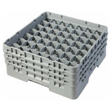 Cambro 49S638151 Camrack® Glass Rack With (3) Soft Gray Extenders Full Size