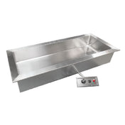 GSW USA ST-1WEIS-120 18" Stainless Steel Electric Hot Food Single Tank (Drop-In)