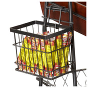 GET Enterprises WB-745-MG Urban Renewal™ Wire Basket 7“ X 4-1/4" X 5-1/2“ Rectangular