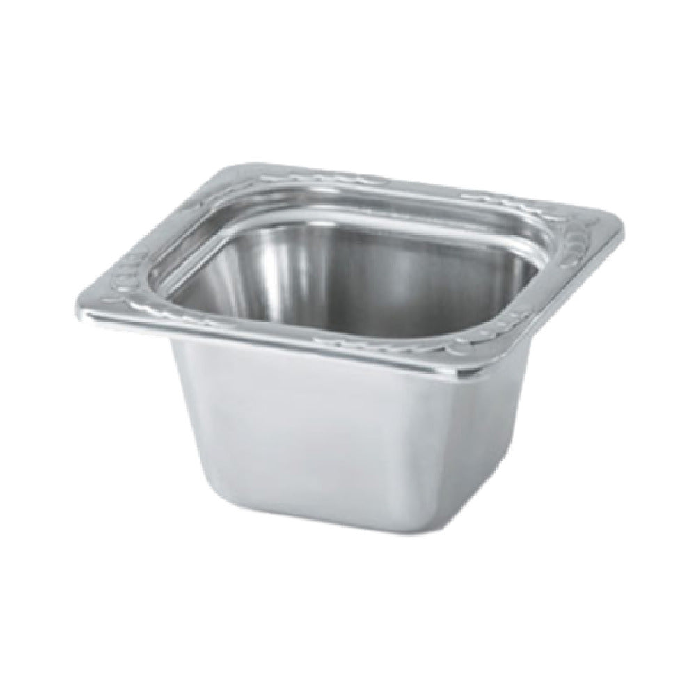 Vollrath 8264220 Miramar™ Decorative Pan 1/6 Size 6-1/2"W X 7"D X 4"H
