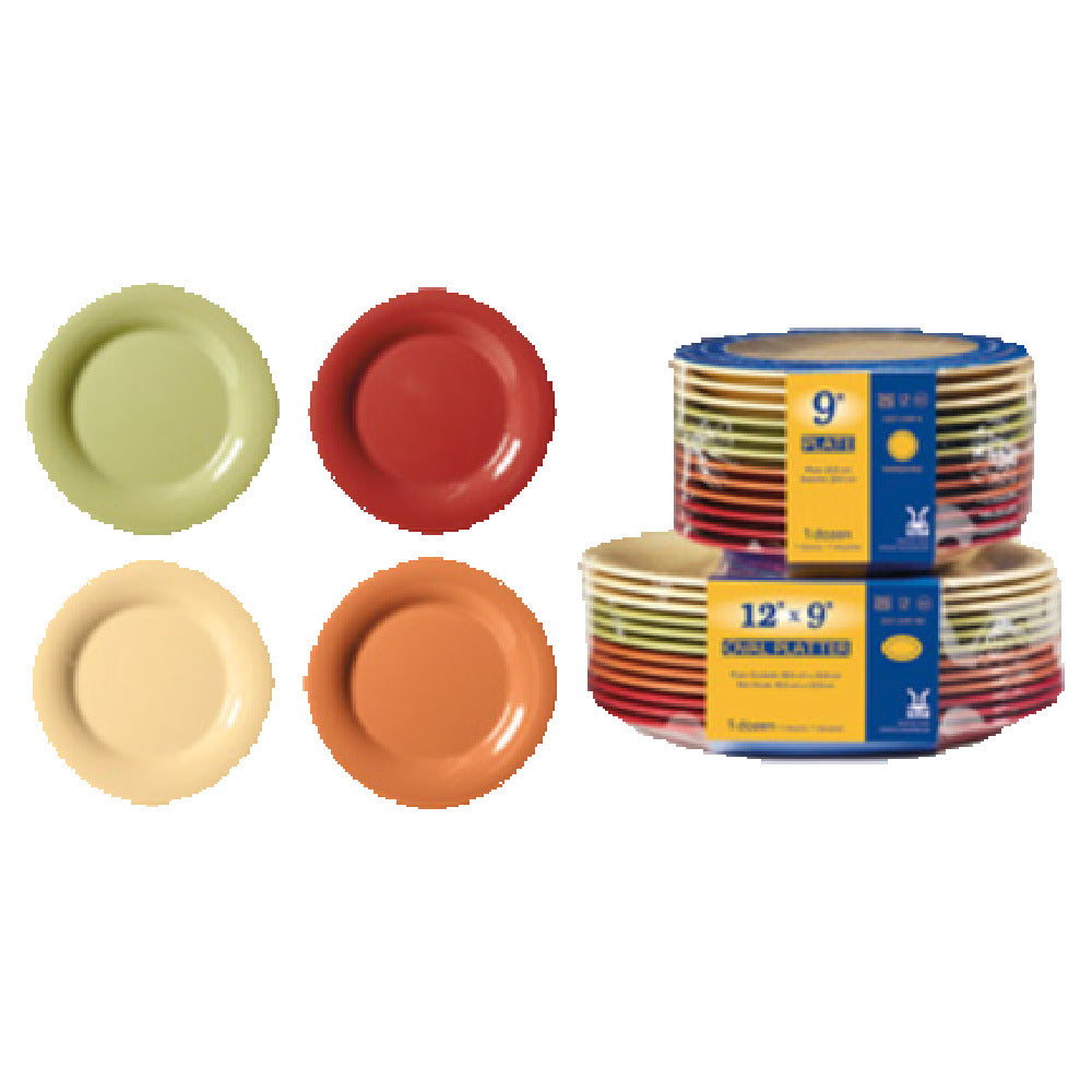 GET Enterprises SP-WP-6-COMBO Diamond Harvest™ Plate 6-1/2" Dia. Round
