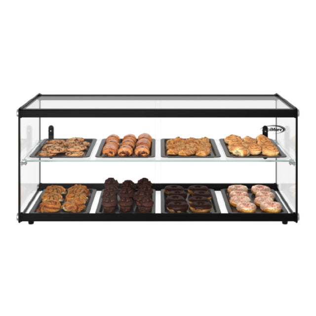 Koolmore KM-DC-4CSBK Refrigerated Display Case 36-1/5"W X 15-3/10"D X 15"H 4.2 Cu. Ft. Capacity