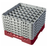 Cambro 49S1114416 Camrack® Glass Rack With (6) Soft Gray Extenders Full Size