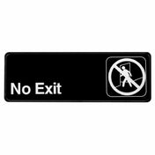 Alpine Industries ALPSGN-35 Sign 9" X 3" "No Exit"