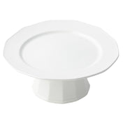 Bon Chef 90979106BLK Prism Pedestal Tray 13" X 3-1/4"H Aluminum With Ceramic-look Coating
