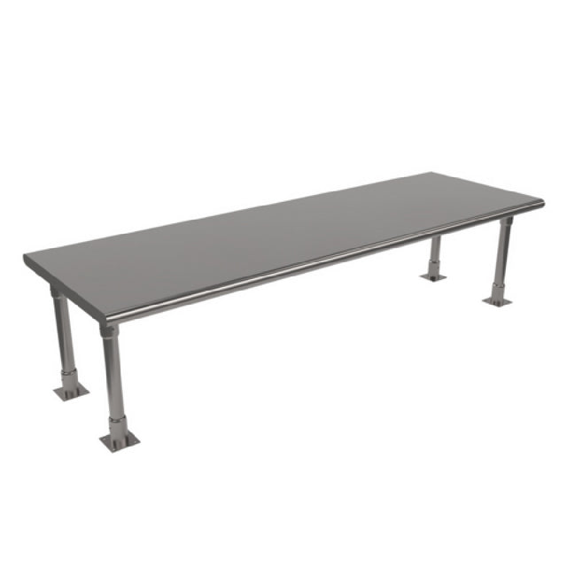 BK Resources BK-OSS-2472BN Single Overshelf Table Mount 72"W X 24"D
