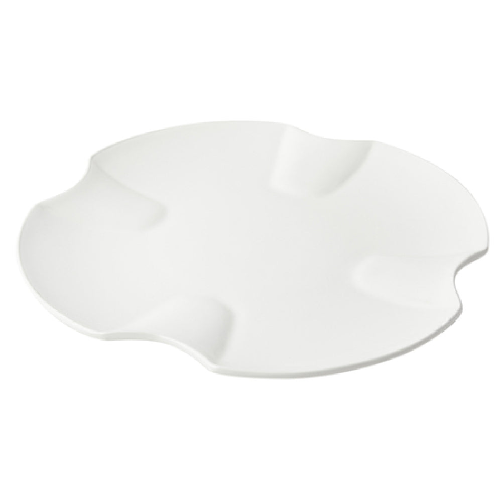Bon Chef 70057PLUM Futura Platter 20-1/8" X 20-1/8" X 1-3/4" Aluminum With Sandstone
