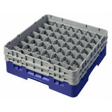 Cambro 49S434186 Camrack® Glass Rack With (2) Soft Gray Extenders Full Size