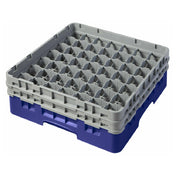 Cambro 49S434186 Camrack® Glass Rack With (2) Soft Gray Extenders Full Size