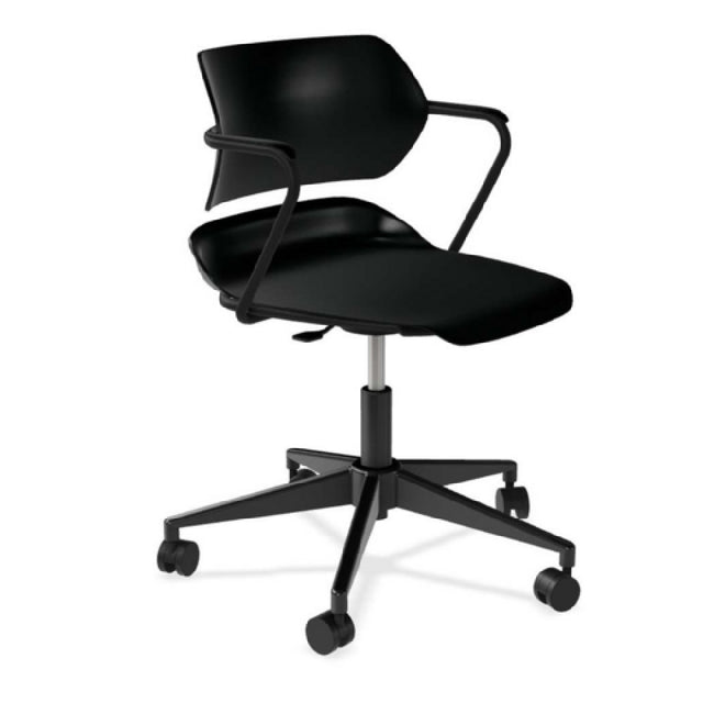 Forbes Industries AB015A14H## Acton® Caster Base Task Chair Non-Upholstered Arms With Arm Caps